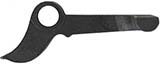 Sear, for TVLLE fusil lock, wax cast steel, tempered, use 8-32 screw